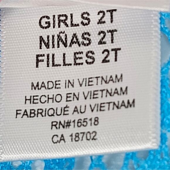 Youngland Sleeveless Floral Swiss Dot Dress w/Pink Rosette and Bolero Jacket 2T - Picture 15 of 16